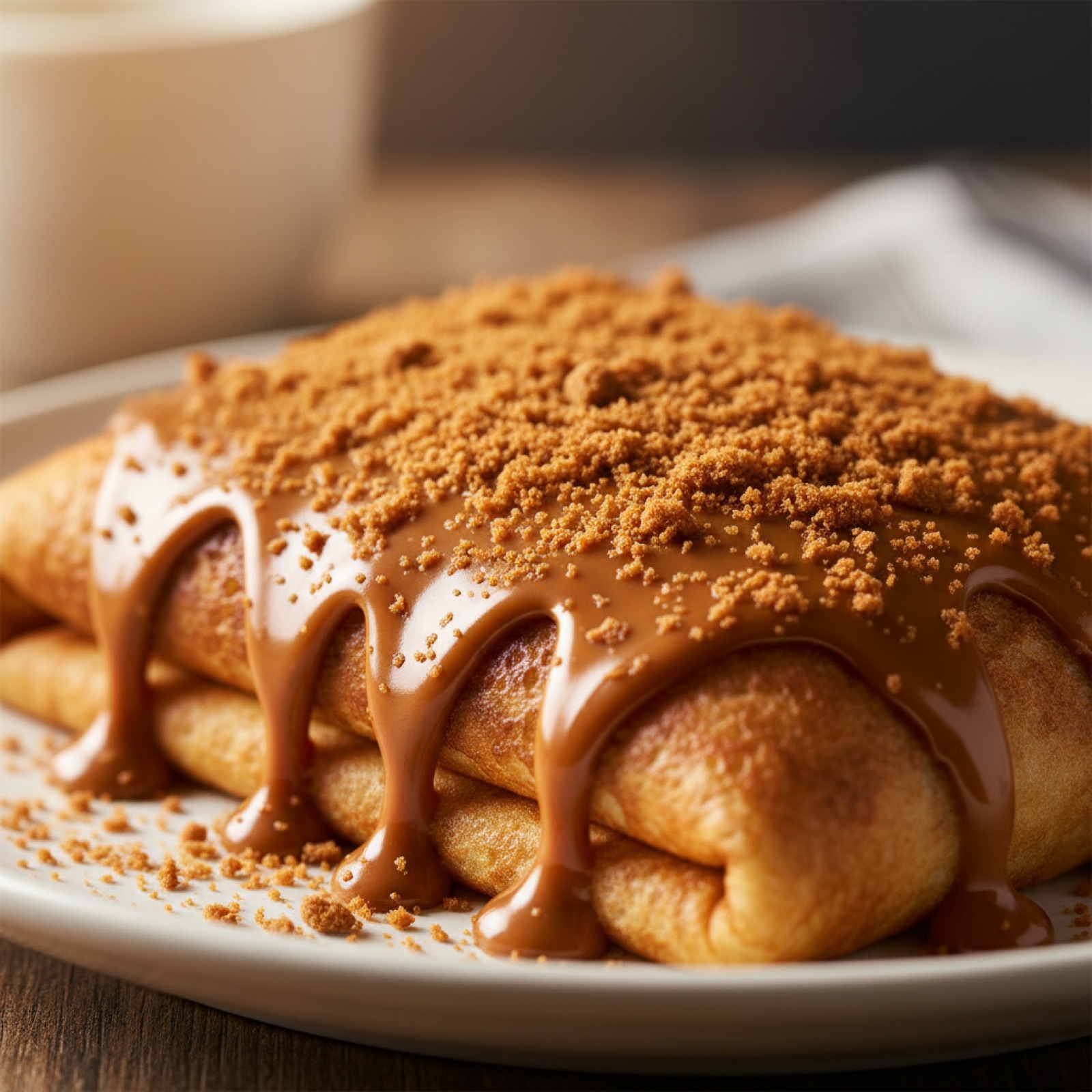 Lotus Biscoff Crepe