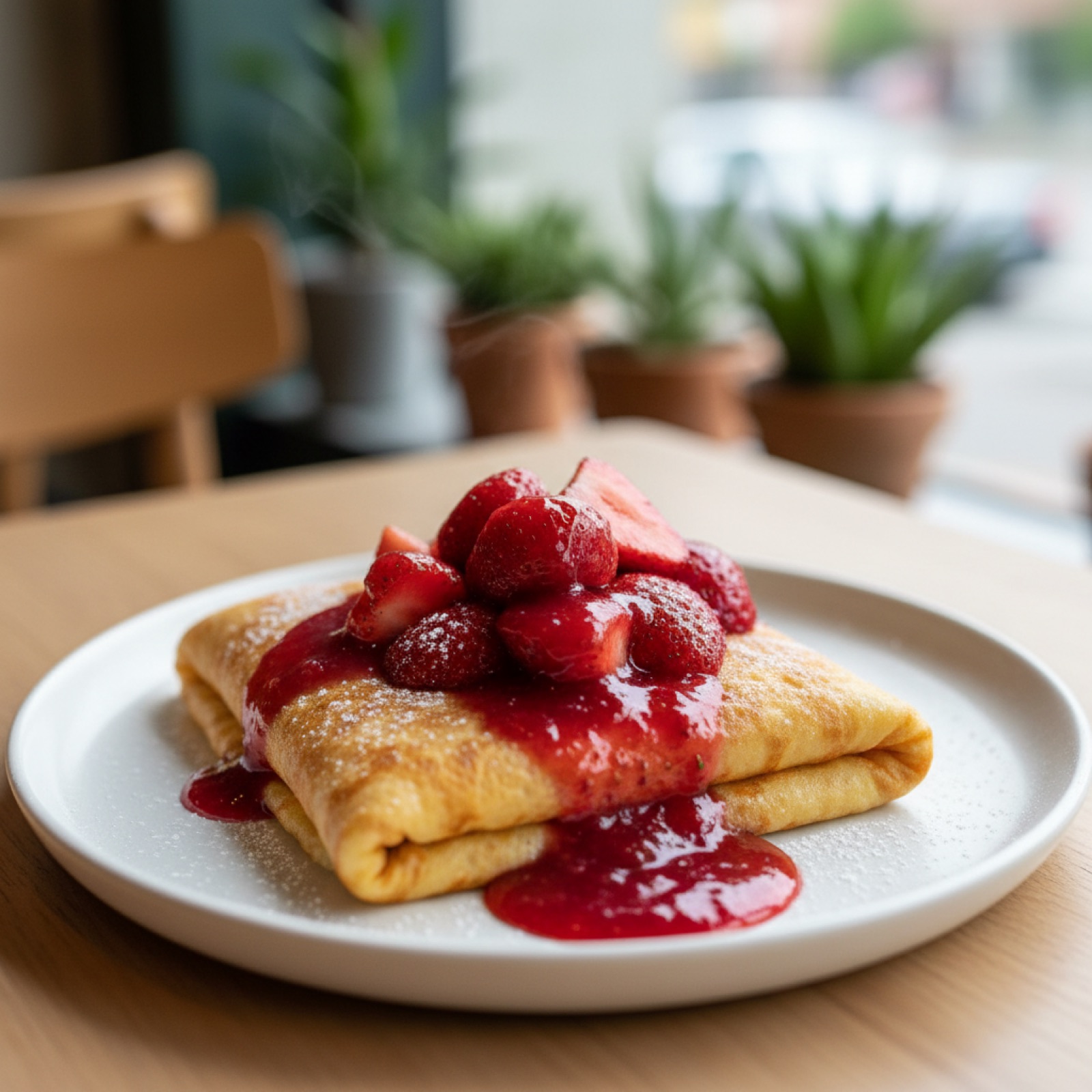 Strawberry Crepe